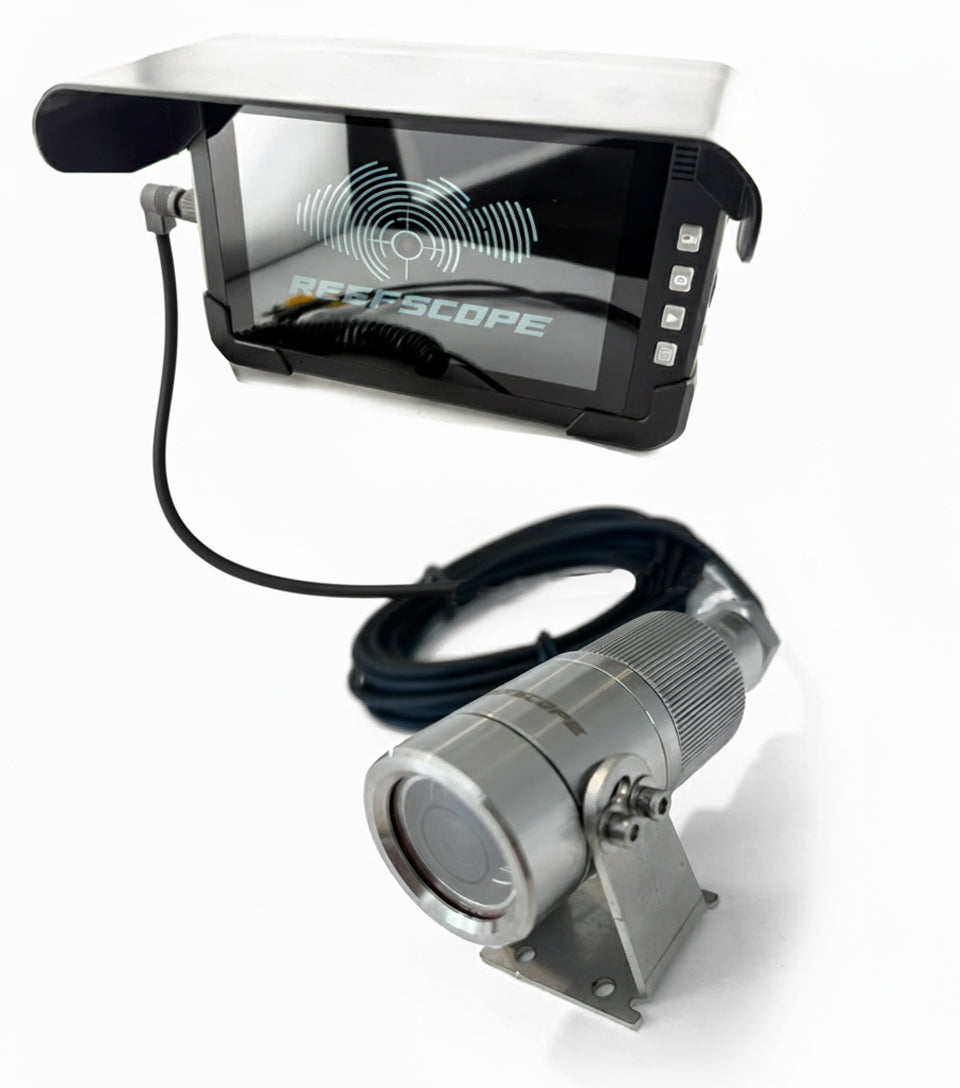 Rover T1 Transom Mount Camera / Sentinel 7" Portable Display COMBO