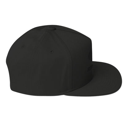 Flat Bill Cap - Stealth Grouper Logo