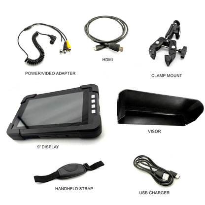 Rover T1 Transom Mount Camera / Sentinel 7" Portable Display COMBO